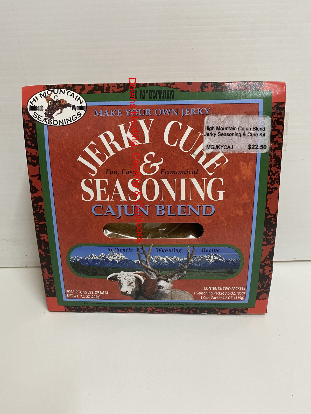 Jerky Seasoning & Cure Cajun Blend High Mountain