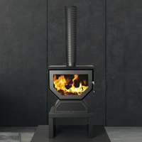 Coonara Woody Freestanding Wood Heater with Table Top Base