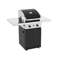 Beefmaster Classic 2 Burner BBQ on Classic Cart with Folding Shelves