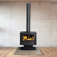 Coonara Firelite Bay Window Freestanding Wood Heater