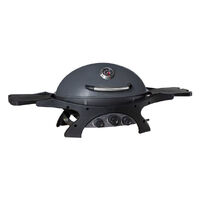 Ziggy Classic Triple Grill LPG BBQ (Gunmetal Grey)