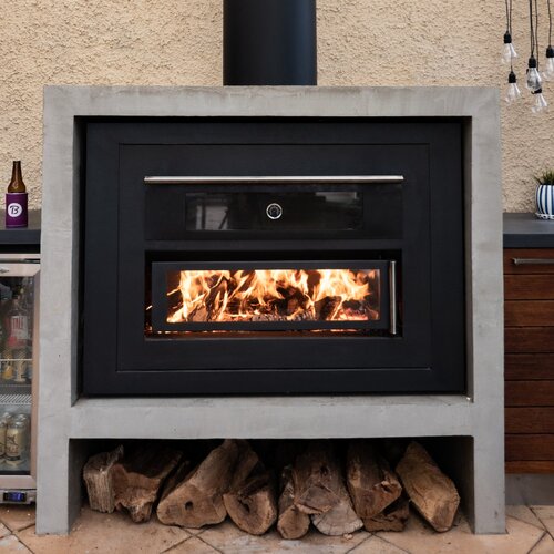 Fireplace smoker best sale