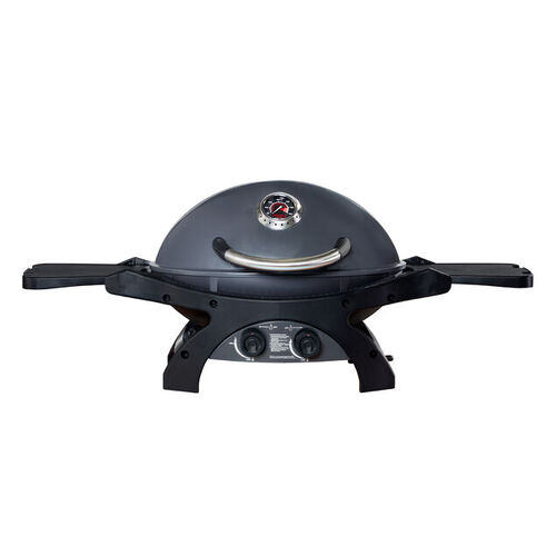 Ziggy Classic Twin Grill LPG BBQ (Gunmetal Grey)